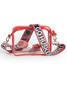 Nebraska Cornhuskers Bridget Womens Clear Tote