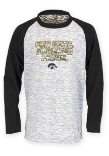 Iowa Hawkeyes Youth Grey Ada Long Sleeve T-Shirt