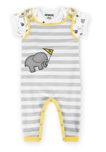 Iowa Hawkeyes Infant Black Kendall Set Top and Bottom