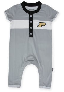 Purdue Boilermakers Baby Black Cleo Short Sleeve One Piece