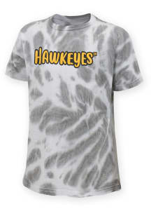 Iowa Hawkeyes Toddler Girls White Irma Short Sleeve T-Shirt