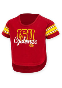 Iowa State Cyclones Girls Cardinal Shirley Short Sleeve Fashion T-Shirt