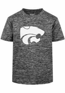 K-State Wildcats Youth Grey Jaxon Short Sleeve T-Shirt