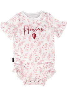 Indiana Hoosiers Baby Cardinal Hali Short Sleeve One Piece