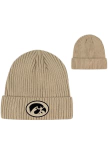 Iowa Hawkeyes Brown Marianne W Knit Womens Adjustable Hat