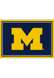 Michigan Wolverines 3x4 Area Rug Interior Rug - Blue