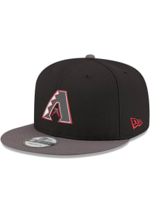 New Era Arizona Diamondbacks Black Color Pop 9FIFTY Mens Snapback Hat
