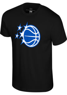 Orlando Magic Black Primary Logo Short Sleeve T Shirt