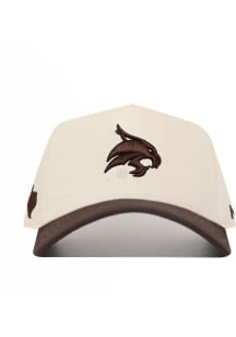 No Rivals Texas State Bobcats Espresso Adjustable Hat - Brown