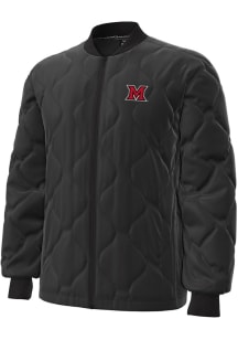 Under Armour Miami RedHawks Mens Black Embroidered Medium Weight Jacket
