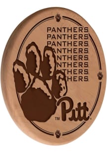 Pitt Panthers Laser Engraved Sign - Brown
