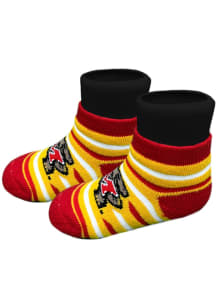 Maryland Terrapins Stripe Baby Quarter Socks