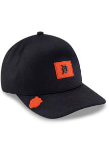 New Era Detroit Tigers Mens Navy Blue 2026 Clubhouse 39THIRTY Infinity Flex Hat