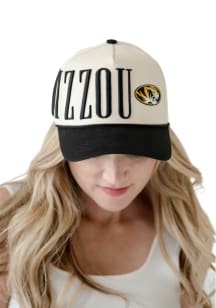Gameday Social Missouri Tigers Natural Saturday Stretch Womens Adjustable Hat