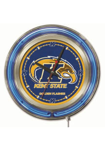 Kent State Golden Flashes Double Neon Wall Clock