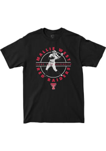 Mallie West Texas Tech Red Raiders Youth Black Illustrated Fashion Player Tee