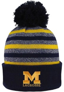 LogoFit Michigan Wolverines Navy Blue Doc Marled Mens Knit Hat