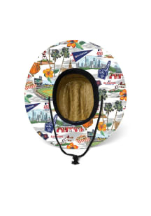 Reyn Spooner Philadelphia Phillies Tan 2026 All-Star Game Scenic Straw Mens Bucket Hat