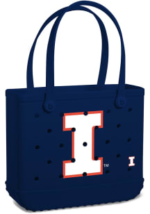 Illinois Fighting Illini Navy Blue Medium Bogg Bag Tote