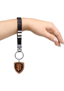 San Francisco Giants Crystal Keychain - Black