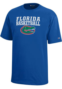 Champion Florida Gators Youth Blue Basketball Short Sleeve T-Shirt