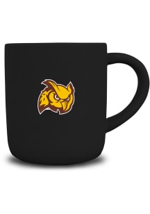 Rowan University 16oz Soft Touch Ceramic Mascot Ceramic Mug - Black