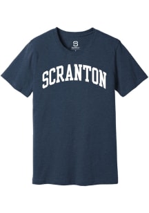 Summit Sportswear Scranton Navy Blue Wordmark Short Sleeve Fashion T Shirt