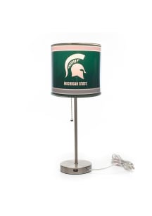 Michigan State Spartans Chrome Lamp Table Lamp