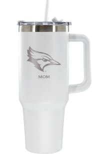 The Memory Company Creighton Bluejays Mom 40oz Stainless Steel Tumbler - White