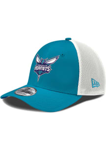 New Era Charlotte Hornets Mens Teal 39THIRTY Neo Flex Hat