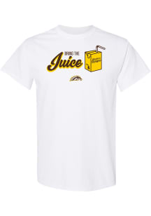 Western Michigan Broncos White Bring The Juice Short Sleeve T Shirt
