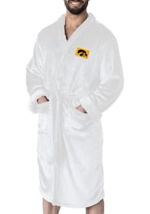 Iowa Hawkeyes White L/XL Bathrobes