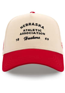 Nebraska Cornhuskers Athletic Association Adjustable Hat - Ivory