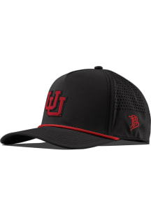 Branded Bills Utah Utes Curved 5 Panel Rope Adjustable Hat - Black