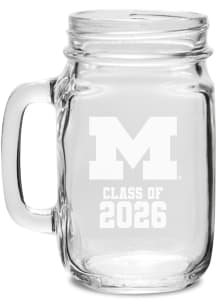 Michigan Wolverines Class of 2026 Drinking Jar Drinkware Accessories