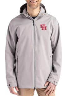 Cutter and Buck Houston Cougars Mens Grey Camano Light Weight Jacket