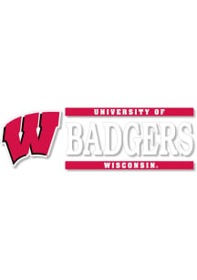 Wisconsin Badgers  Auto Decal -