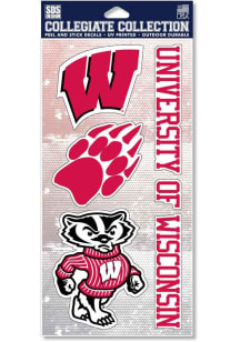 Wisconsin Badgers  Auto Decal -