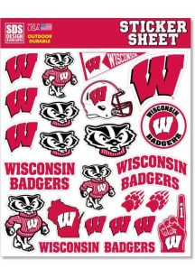 Wisconsin Badgers Standard Stickers -