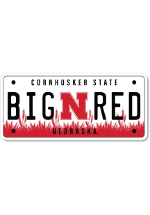 Nebraska Cornhuskers   Car Accessory License Plate