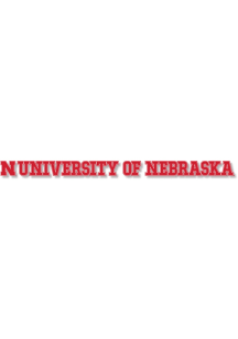 Nebraska Cornhuskers  Auto Static Cling Decal -