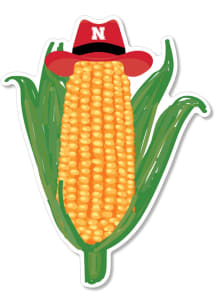 Nebraska Cornhuskers Cowboy Corn Stickers -
