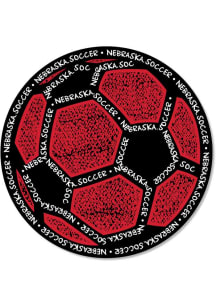 Nebraska Cornhuskers Soccer Stickers -