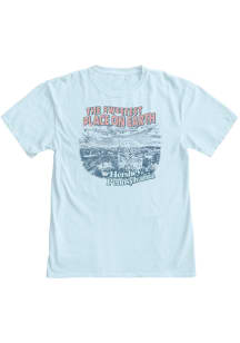 Blue 84 Hershey Womens Blue The Sweetest Place on Earth Short Sleeve T-Shirt