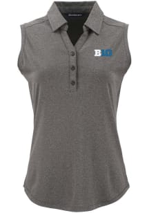 Cutter and Buck Big Ten Womens Black Forge Eco Polo Shirt