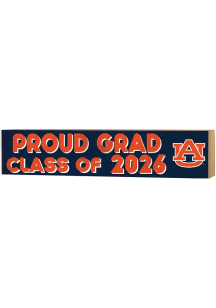 KH Sports Fan Auburn Tigers Class of 2026 Block Sign - Navy Blue