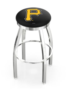 Pittsburgh Pirates Chrome Pub Stool - Silver
