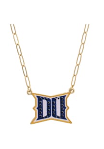 Drexel Dragons Pave Outline Necklace