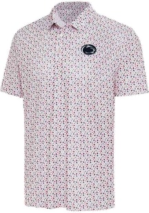 Antigua Penn State Nittany Lions Mens White Hero Short Sleeve Polo