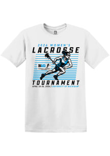 Summit Sportswear Big Ten White 2026 Women's Lacrosse Tournament Short Sleeve T Shirt